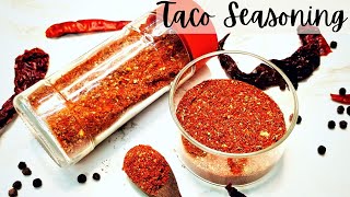 Taco Seasoning Recipe  Mexican Seasoning  Quick amp Easy Homemade Taco Seasoning  Taco Masala [upl. by Leler]