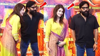 Urvashi Rautela And Sandeep Reddy Vanga Reached At Trailer Launch Of Film Dukaan  XYZ Videos [upl. by Alekram]