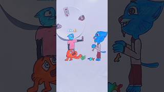 The Joy 3 TAWOG Infection Au Gumball  theamazingworldofgumball gumball meme  blueming art [upl. by Modestine]