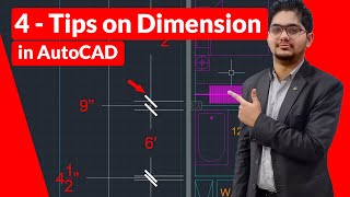 4  Best Dimension Setting Tricks in AutoCAD  AutoCAD dimension Settings Tutorial [upl. by Lebazej52]