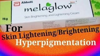 MELAGLOW Cream Best cream for HyperpigmentationSkin Lightening Skin Brightening [upl. by Vyse313]