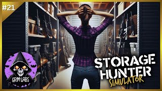 Storage Hunter Simulator  All In on a Blind Military Auction – Pay Off or Backfire  Episode21 [upl. by Beitch820]