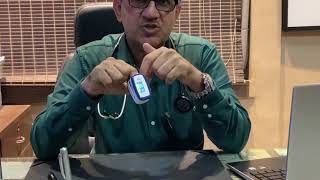 Pulse oximetry and 6 minute walk test An essential test in Covid DR Anil Mehndiratta [upl. by Tfat]