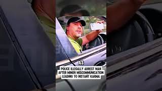 Police ILLEGALLY Arrests Man Who Loses It Over Minor Miscommunication And Gets Instant Karma [upl. by Oca]