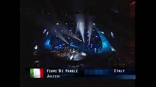 Jalisse  Fiumi di parole Eurovision Song Contest 1997 ITALY [upl. by Adilem158]