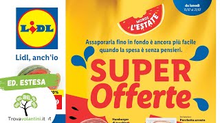 VOLANTINO LIDL dal 15 al 21 luglio 2024 Versione completa [upl. by Nagorb]