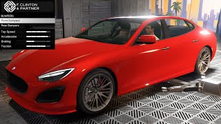 GTA 5  DLC Vehicle Customization  Lampadati Cinquemila Maserati Quattroporte [upl. by Ewer]