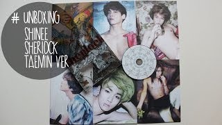 Unboxing Shinee Sherlock Taemin Version 4th Mini Album Review [upl. by Tedra]