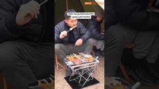 Master Your Campfire Cooking  Get the Camping Charcoal Stove Today [upl. by Enert411]