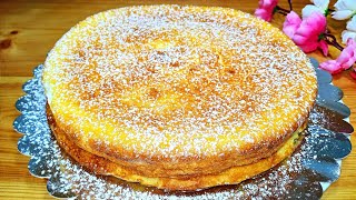 GÂTEAU AU YAOURT EN 5 MINUTES  trop bon et moelleux recette facile et rapide [upl. by Ynnatirb324]