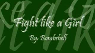 Bomshel Fight Like a Girl with Lyrics [upl. by Esiuole]