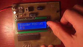 ATmega32 AVR Encoder POS [upl. by Anirroc]