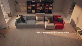 Kamer inrichten met VALLENTUNA bank  IKEA Commercial [upl. by Hillery989]