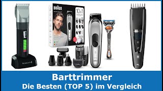 Die besten Barttrimmer amp Bartschneider 2024 TOP 5 🥇 Testsieger im Vergleich gut und günstig [upl. by Eseilenna]