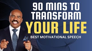 Steve Harvey Motivational Speech  90 Minutes To Transform Your Life  Best Motivational Speeches [upl. by Davide]