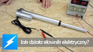 Jak działa siłownik elektryczny Budowa oraz zastosowanie  Elektrobimpl [upl. by Nollat865]