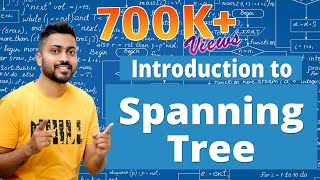 L47 What is Spanning Tree with Examples in Hindi  Algorithm [upl. by Htebasyle]