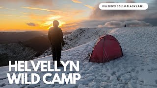 Helvellyn Wild Camp  First Camp in the Hilleberg Soulo [upl. by Millan]