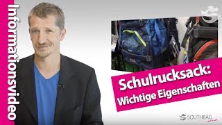 Schulrucksack Die wichtigsten Eigenschaften [upl. by Fugazy]