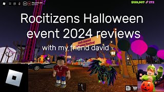 Rocitizens 2024 Halloween event fair review [upl. by Seligmann638]