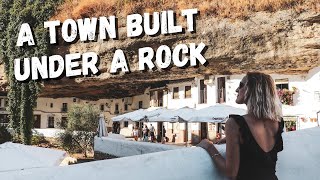 Setenil de las Bodegas Cádiz Spain  A town built under a rock [upl. by Antonio]