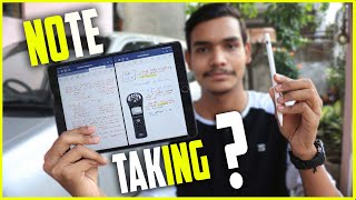 IPAD for Students INDIA  Note Taking on IPAD Hindi [upl. by Ekoorb593]