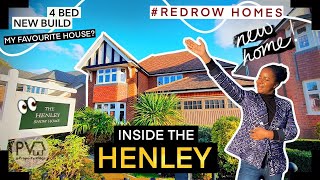 Touring MY FAVOURITE 😍 REDROW Home The Henley 4 Bed Detached New Build Show Home  House Tour UK [upl. by Anirehc]