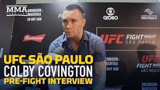 Colby Covington Hopes Demian Maia Has Retirement Speech Ready  MMA Fighting [upl. by Ultann]