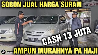 MURAH CASH CUMA 13 JUTA HARGA MOBIL BEKAS DI SHOWROOM SOBON AUTO LEBIH MURAH DARI IIMS EDISI PEMILU [upl. by Janik]