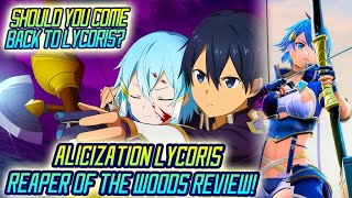 Alicization Lycoris Free DLC1 Reaper of the Woods Review  Gamerturk SAO [upl. by Bettina]