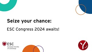 Seize your chance ESCCongress 2024 awaits [upl. by Anairdna]