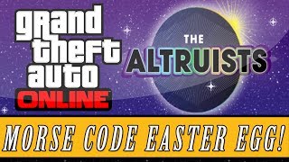 Grand Theft Auto 5  Altruist Cult quotMorse Codequot Easter Egg GTA 5 [upl. by Hamnet]