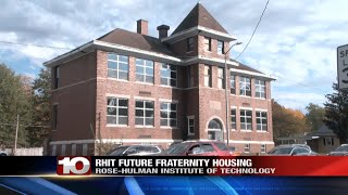 A RoseHulman fraternity plans move closer to campus [upl. by Kaylil]