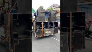 Sound system bL audio 4 sub planar 4 line array amp 2 low pawai budaya rejotangan [upl. by Ikin]