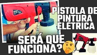 PISTOLA DE PINTURA PULVERIZADORA ELÉTRICA KNAKASAKI SERÁ QUE REALMENTE FUNCIONA 🤔 REVIEW [upl. by Nauwtna856]