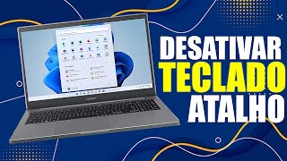 Como desativar o teclado do notebook dicasdaizaoficial [upl. by Aicrag673]