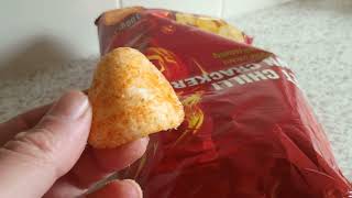 Sweet Chilli Prawn Crackers Crisps Snacks Review Part TWO [upl. by Yrocaj894]