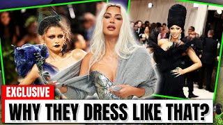 Why Do Kim Kardashian And Other CELEBRITIES Dress To Kill For The MET GALA [upl. by Kolb]