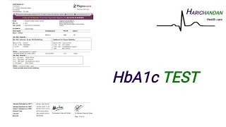 HbA1c Test Glycosylation of haemoglobin  Diabetes [upl. by Bultman133]