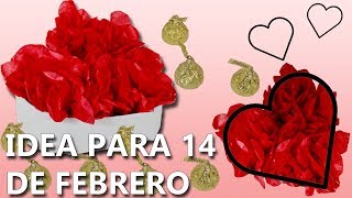 IDEAS fáciles PARA REGALAR 14 de FEBRERO  Manualidades 14 de febrero para vender [upl. by Kcirreg]