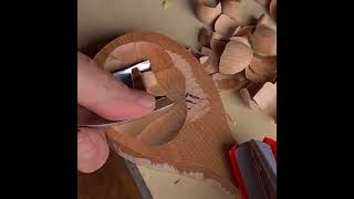 One of Tasmanias finest Myrtle Nothofagus cunninghamii asmrsounds woodcarving woodart [upl. by Yrol]