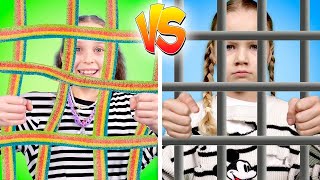 RICH VS BROKE PARENTING HACKS IN JAIL  Incredible Gadgets amp Tips by Gotcha Viral [upl. by Esilehs35]