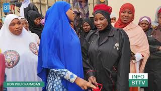 Seïda Nafissatou Haidara Don pour Ramadan Avec Groupe WhatsApp Bani Na Bonaw Kanoubaw le 290324 [upl. by Akehs]