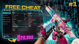 CS2 Cheats  Road to 20K with Free Cheat in Premier  Part 1 [upl. by Einahpet654]