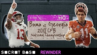 Tua Tagovailoas overtime heroics in the 2018 National Championship deserve a deep rewind [upl. by Roxie784]