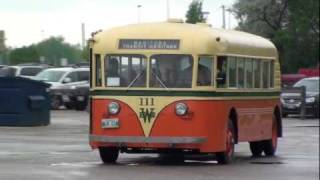 Manitoba Transit Heritage Association 1936 Twin Coach 23R 111 [upl. by Sirref]