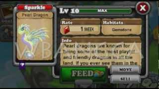 DragonVale Pearl Dragon Breeding Guide By WBANGCA [upl. by Nialb]