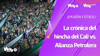 Así vivieron los hinchas el triunfo de Cali 10 frente a Alianza Petrolera [upl. by Laram771]