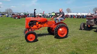 east Midlands steam rally 2022 vintage tractors parade [upl. by Euqcaj]