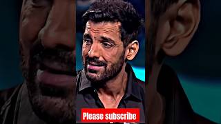 John Abraham kbc emotional crying sad amitabhbachchan bollywood johnabraham [upl. by Chaney]